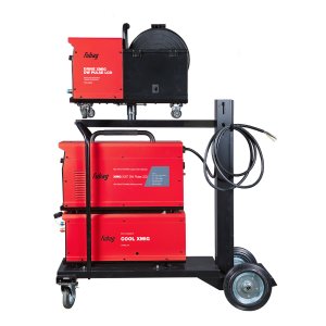 FUBAG Сварочный полуавтомат XMIG 500T DW PULSE  + Подающий механизм DRIVE XMIG DW PULSE  + Горелка FB 550W 3m  + Блок жидкостного охлаждения Cool XMIG  + Шланг-пакет 5 метров 95мм2 14 pol с жидкостным охлаждением + Тележка XM в Чите фото