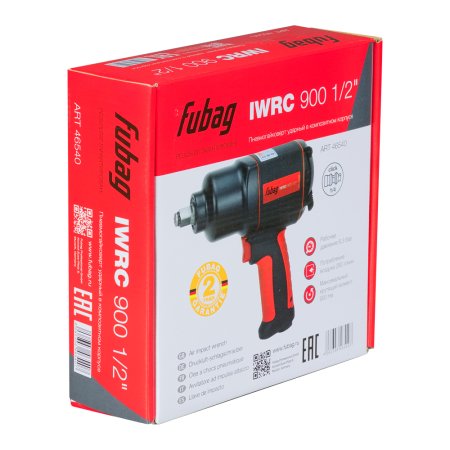 Ударный пневмогайковёрт в композитном корпусе FUBAG IWRC 900 1/2 дюйма в Чите фото