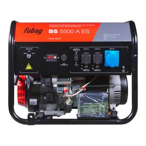 FUBAG Бензиновый генератор с электростартером и коннектором автоматики BS 5500 A ES в Чите фото