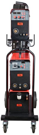 Сварочный полуавтомат INMIG 500T DW SYN + Подающий механизм DRIVE INMIG DW SYN + Шланг-пакет 5 м + Горелка FB 500 3 м + Блок жидкостного охлаждения + Тележка в Чите фото