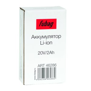 Аккумуляторная батарея FLI5S1P1202 Li-ion к бензиновым газонокосилкам FUBAG с электростартером и минирайдеру (20V/2Ah) в Чите фото