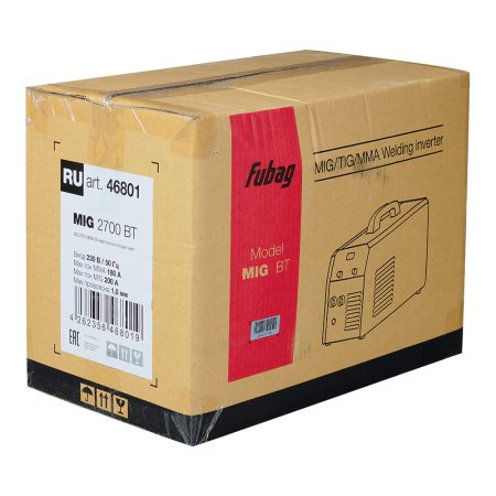 Сварочный инверторный полуавтомат FUBAG MIG 2700 BT со встроенной горелкой в Чите фото