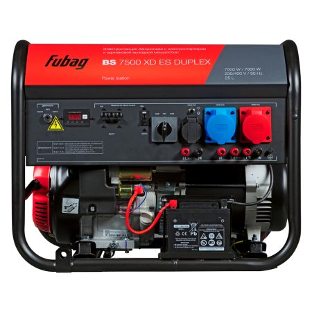 Бензиновый генератор FUBAG BS 7500 XD ES DUPLEX в Чите фото