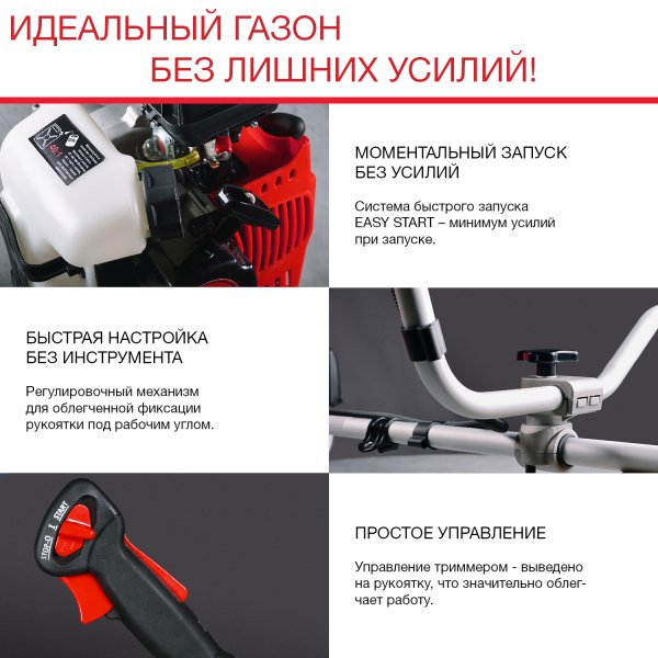 FUBAG Бензиновый триммер FPT 33 + Триммерная леска сечение витой квадрат L 130 м * 2.4 мм в ПОДАРОК в Чите фото