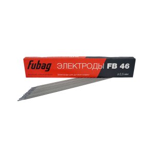Электрод сварочный FUBAG с рутилово-целлюлозным покрытием FB 46 D2.5 мм (пачка 0.9 кг) в Чите фото