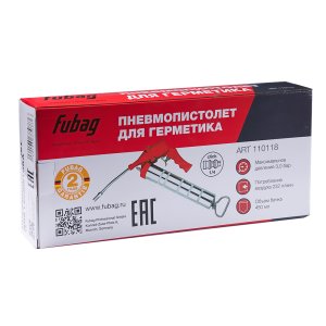 FUBAG Пневмопистолет для консистентной смазки (198л/мин 3бар) в Чите фото