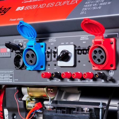 Бензиновый генератор FUBAG BS 8500 XD ES DUPLEX для одно и трехфазного режимов работы в Чите фото