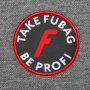 Серая рубашка-поло Fubag с красными пуговицами  размер M в Чите фото