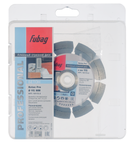 Алмазный отрезной диск FUBAG Бетон Экстра (Beton Extra) D115 мм / 22,2 мм по бетону в Чите фото
