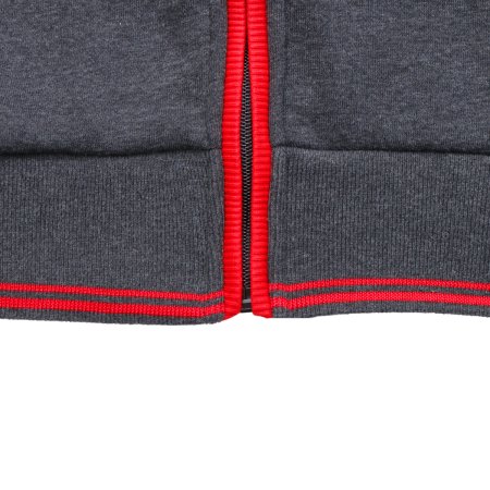 Серо-красная толстовка Fubag с капюшоном  размер XXL в Чите фото