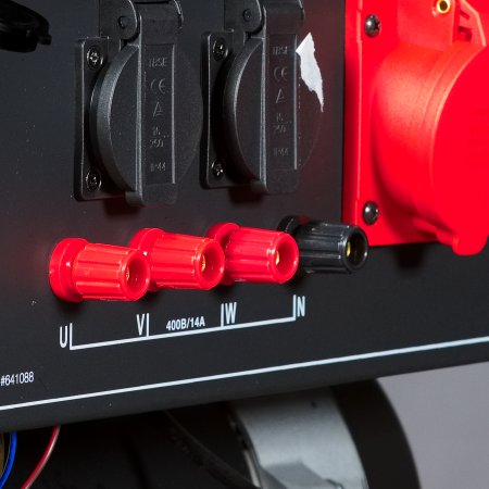 Бензиновый генератор FUBAG BS 8000 DA ES (трехфазный) с электростартером и коннектором автоматики в Чите фото