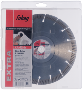 Алмазный отрезной диск FUBAG Камень Экстра (Stein Extra) D230 мм / 22,2 мм по камню в Чите фото