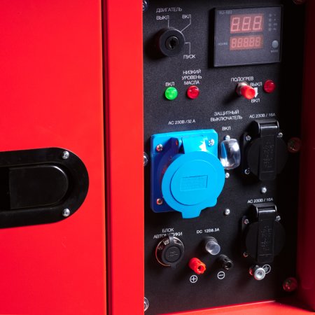 FUBAG Дизельный генератор с электростартером и коннектором автоматики DS 6500 AC ES (кожух) в Чите фото