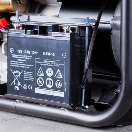 Бензиновый генератор FUBAG BS 8000 DA ES (трехфазный) с электростартером и коннектором автоматики в Чите фото