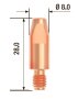 FUBAG Контактный наконечник M6х28 мм ECU D=0.6 мм (10 шт.) в Чите фото