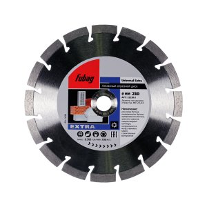 Алмазный отрезной диск FUBAG Universal Extra_ диам. 230/22.2 в Чите фото