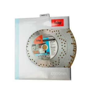 Алмазный отрезной диск FUBAG Бетон Экстра (Beton Extra) D350 мм / 25,4 мм по бетону в Чите фото