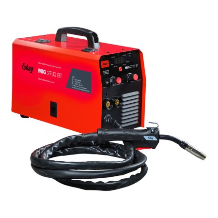 Сварочный инверторный полуавтомат FUBAG MIG 2700 BT со встроенной горелкой