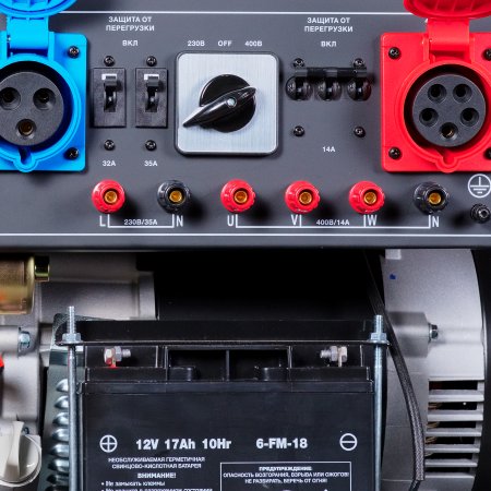 Бензиновый генератор FUBAG BS 8500 XD ES DUPLEX для одно и трехфазного режимов работы в Чите фото