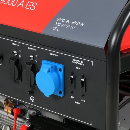 Бензиновый генератор FUBAG BS 9000 A ES с электростартером и коннектором автоматики в Чите фото