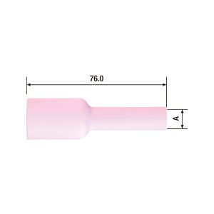 FUBAG Сопло керамическое для газовой линзы №5L ф8 FB TIG 17-18-26 (2 шт.) в Чите фото