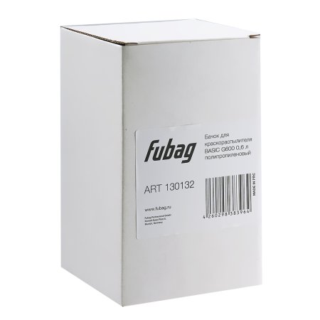 FUBAG Бачок для краскораспылителя BASIC G600, 0.6л полипропиленовый в Чите фото