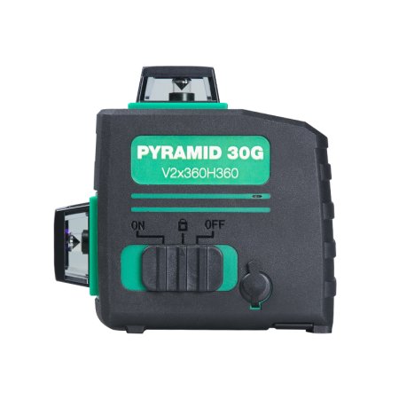 FUBAG уровень лазерный 3D с зеленым лучом Pyramid 30G V2х360H360 в Чите фото