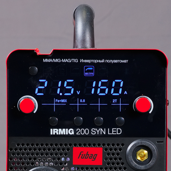 Сварочный полуавтомат FUBAG IRMIG 200 SYN LED с горелкой 250 А в комплекте в Чите фото