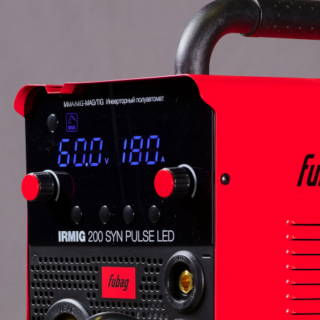 Сварочный полуавтомат FUBAG IRMIG 200 SYN ПУЛЬС (PULSE) LED с горелкой 250 А в комплекте в Чите фото